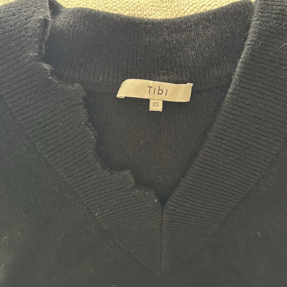 Tibi sweater vest with distressing in xs - Picture 4 of 5